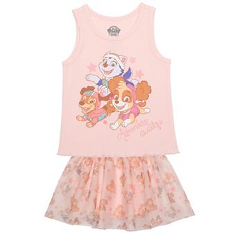 Baby & Toddler Paw Patrol Adventure Awaits 2 pc Tank Top & Skirt Set