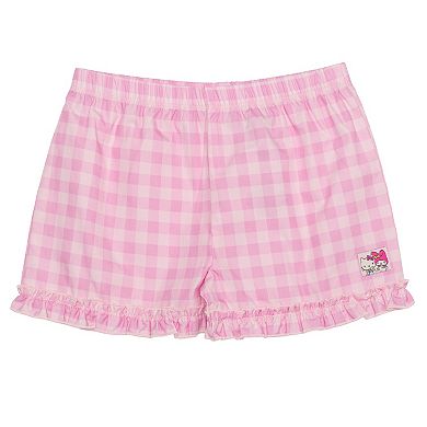 Girls 4-12 Hello Kitty & My Melody 2-Piece Top & Shorts Set