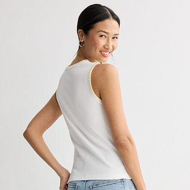 Women's Farmers Market Stitch Tank Top