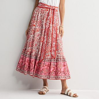 Women's Farmers Market Maxi Skirt
