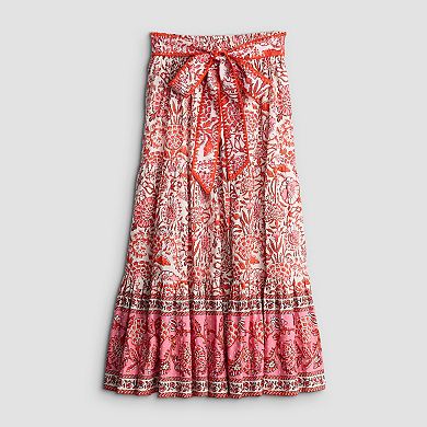 Women's Farmers Market Maxi Skirt