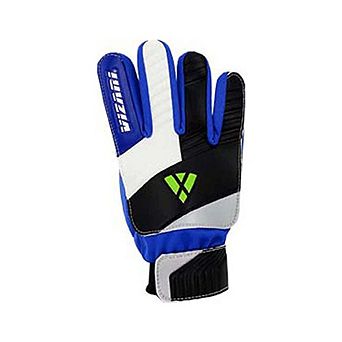 Vizari Junior Keeper F.P Soccer Goalie Gloves with grip boost, padded palm, and fingersave tech.