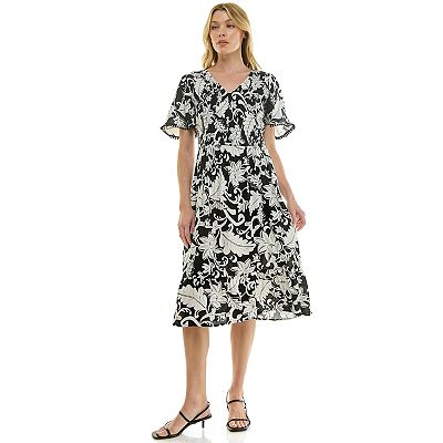 skater mini dress Soft Focus Floral Halter RSVP - W Color:Dark Olive Blue's Clues - Childern 30% linen Runs true