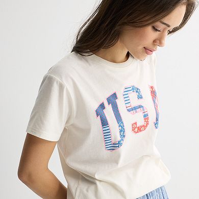 Juniors' Generic Short Sleeve Tee