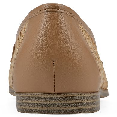 White Mountain North Raffia Women's Slip-On Loafers