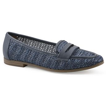 White Mountain North Raffia Women's Slip-On Loafers
