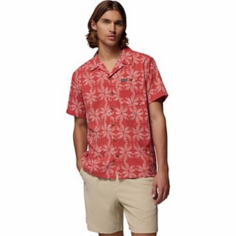 Men's Columbia Utilizer Print Camp Shirt