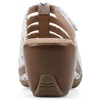White Mountain Valencia Women's Open Back Clog Sandals