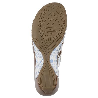 White Mountain Valora Women's Slip-On Clog Sandals
