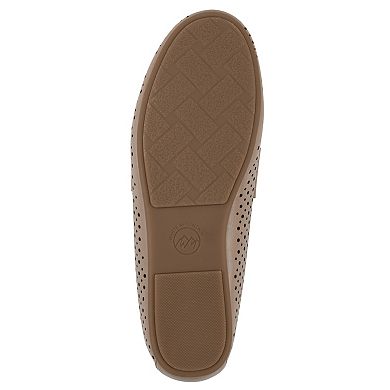 White Mountain Wallace Women's Moc Toe Slip-On Loafers