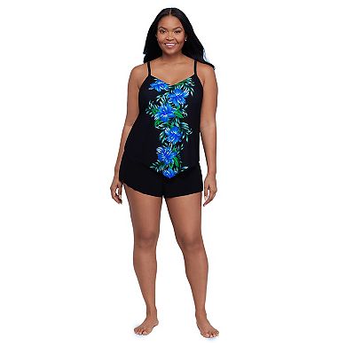 Women's Trimshaper Hank Tankini Swim Top