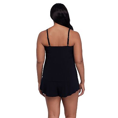 Women's Trimshaper Hank Tankini Swim Top