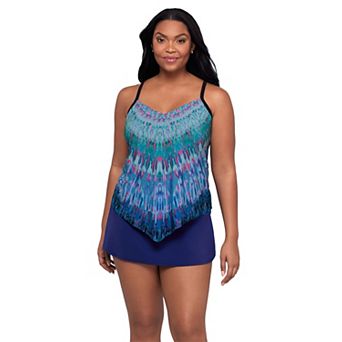 Women's Trimshaper Hank Tankini Swim Top