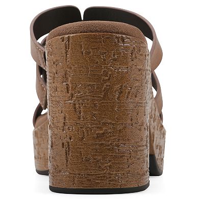 White Mountain Barillo Women's Platform Sandals