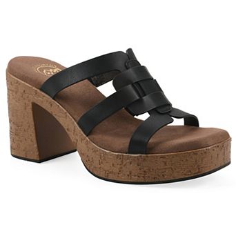 White Mountain Barillo Women's Platform Sandals