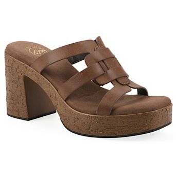 White Mountain Barillo Women's Platform Sandals
