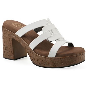White Mountain Barillo Women's Platform Sandals