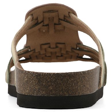 White Mountain Halicore Women's Cushioned Slide Sandals
