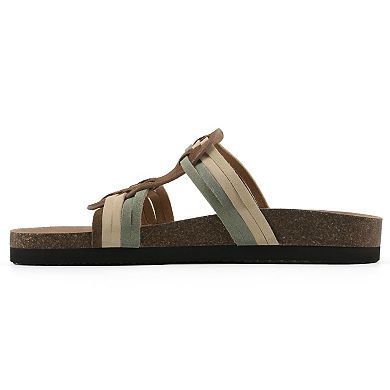 White Mountain Halicore Women's Cushioned Slide Sandals