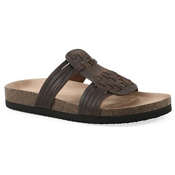 White Mountain Halicore Women's Cushioned Slide Sandals