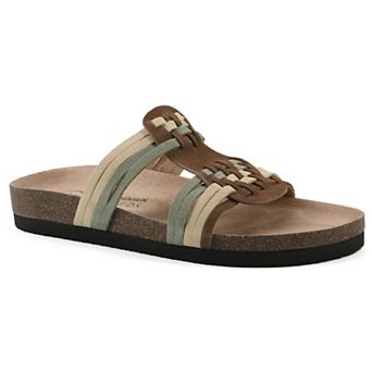 White Mountain Halicore Women's Cushioned Slide Sandals