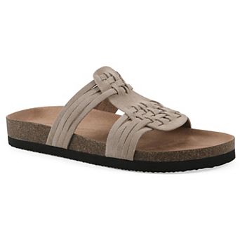 White Mountain Halicore Women's Cushioned Slide Sandals