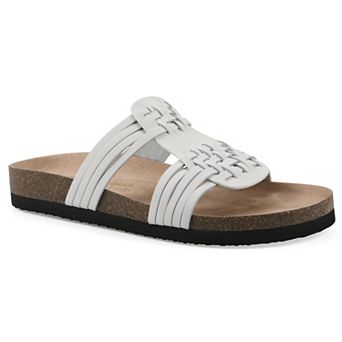 White Mountain Halicore Women's Cushioned Slide Sandals