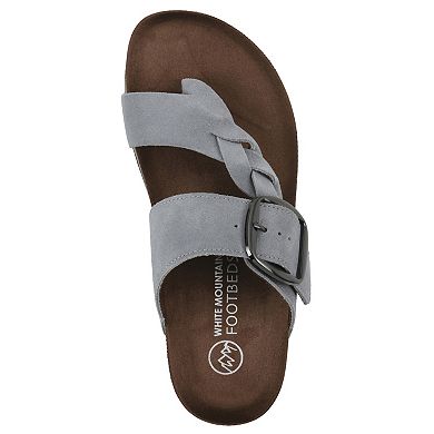 White Mountain Harleta Women's Cushioned Footbed Sandals