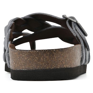 White Mountain Harrington Women's Cushioned Footbeds Sandals