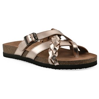 White Mountain Harrington Women's Cushioned Footbeds Sandals