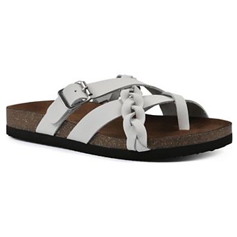 White Mountain Harrington Women's Cushioned Footbeds Sandals