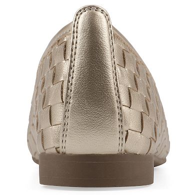 White Mountain Boccie Women's Ballet Flats