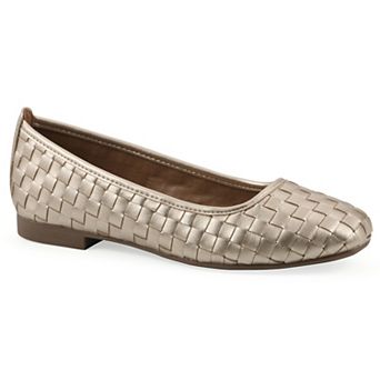 White Mountain Boccie Women's Ballet Flats