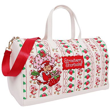 Strawberry Shortcake Lace Print Weekender Duffel Bag