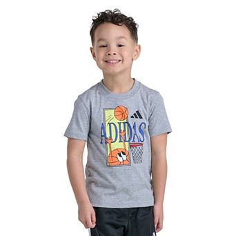 Boys 8-20 adidas Basketball Mascot Short Sleeve Graphic Tee