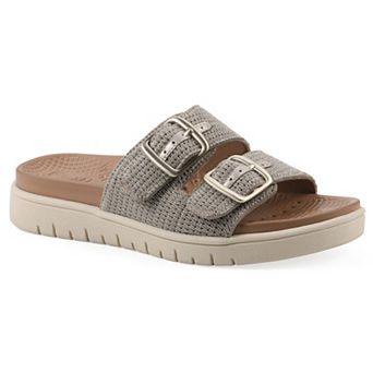 White Mountain Nanny Women's Recovery Slide Sandals