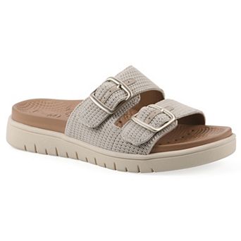 White Mountain Nanny Women's Recovery Slide Sandals