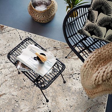 World Rug Gallery Marble Modern Rug