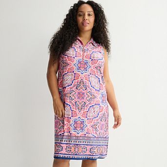 Plus Size Apt. 9® Sleeveless Zip Dress
