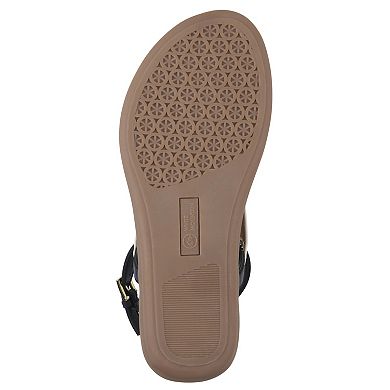 White Mountain Lifey Women's Slingback Thong Sandals