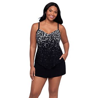 Women's Trimshaper Hank Romper with Adjustable Straps