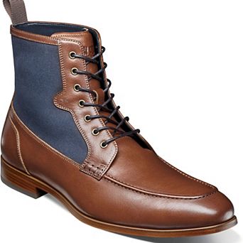 Stacy Adams Brumley Men's Moc Toe Lace-Up Boots