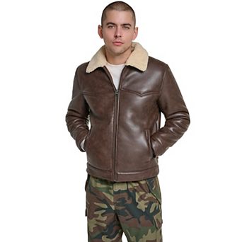Men's Levi's® Faux Shearling Sherpa Collar Western Bomber Jacket