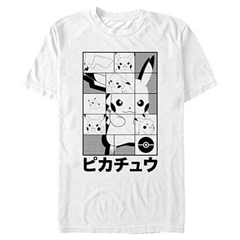 Men's Pokémon Pikachu Moods Graphic Tee