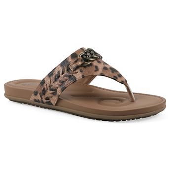 White Mountain Aladdin Women's Thong Sandals