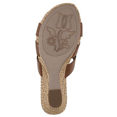 White Mountain Atavi Women's Wedge Sandals