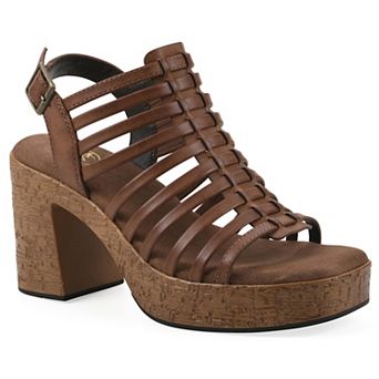 White Mountain Women's Barbea Platform Wedge Sandals