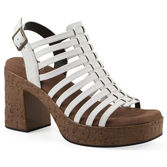 White Mountain Women's Barbea Platform Wedge Sandals
