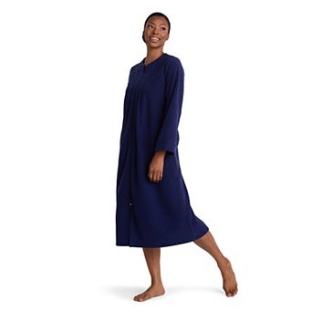 Women's Miss Elaine Essentials Brushed Back Terry Long Robe