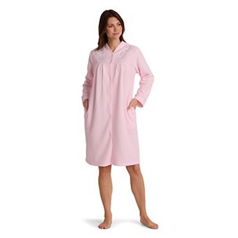 Petite Miss Elaine Essentials Brushed Back Terry Short Robe